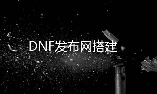 DNF发布网搭建